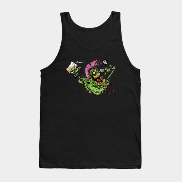 punk slimer Tank Top by Rickdraws